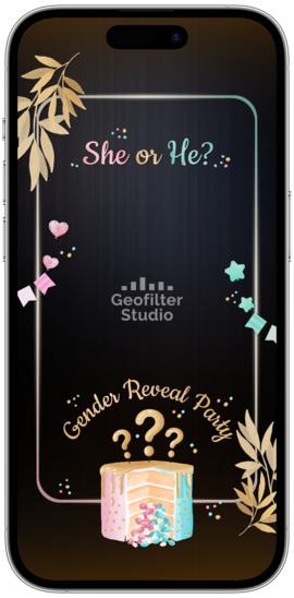 Gender Reveal Cake