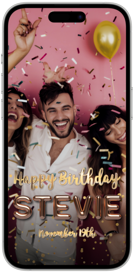 Foil Balloon Birthday 2