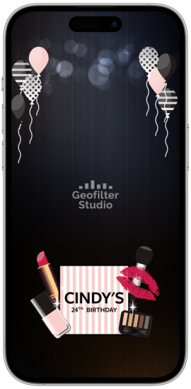 Make Up Themed Birthday