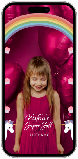 Unicorn Themed Birthday