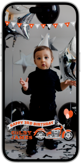 Motorcycle Themed Birthday