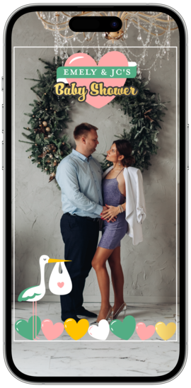 Baby Shower Stork 2