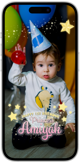 First Birthday Stars