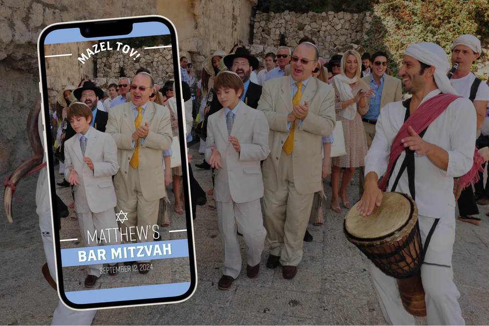 Bar & Bat Mitzvah Snapchat & Instagram Filters